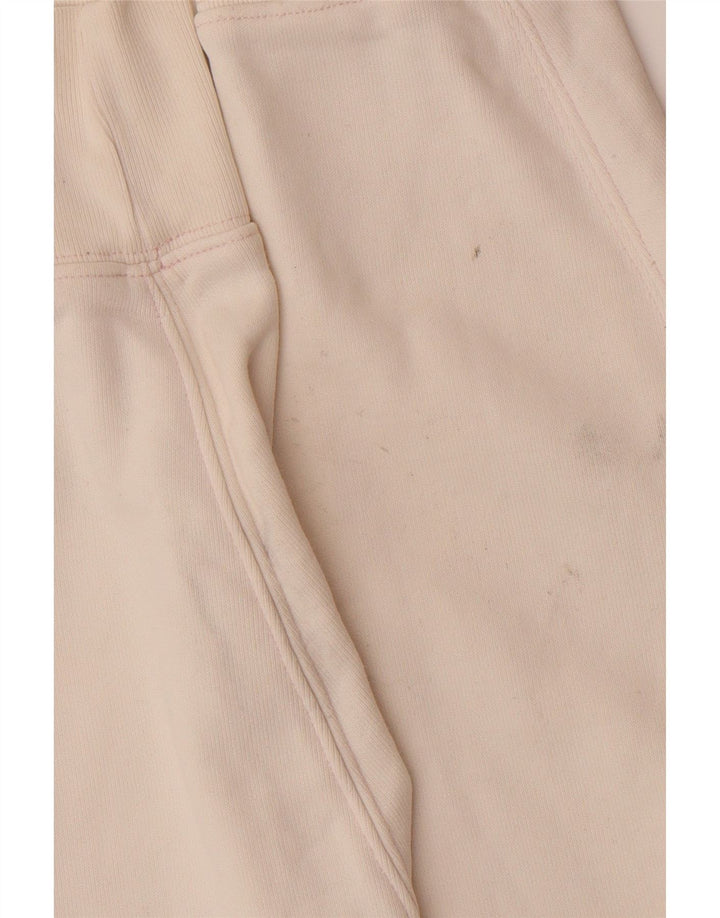 Suéter com capuz feminino LEVI'S UK 16 grande algodão branco