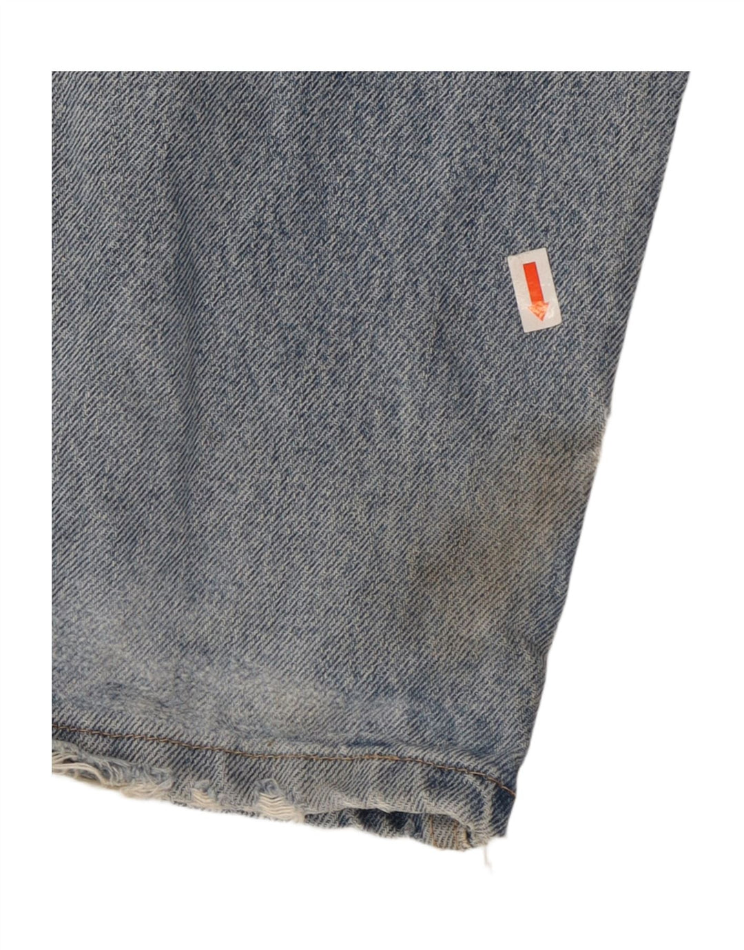 Wrangler Mens Straight Jeans W36 L29 Azul Algodão