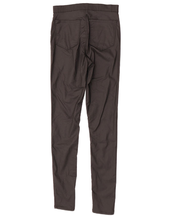 Calça skinny feminina Topshop W28 L30 algodão preto