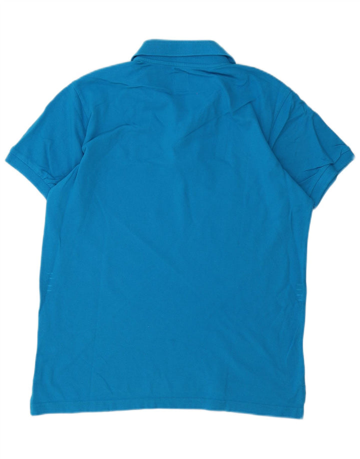 Camisa polo masculina North Sails algodão azul médio