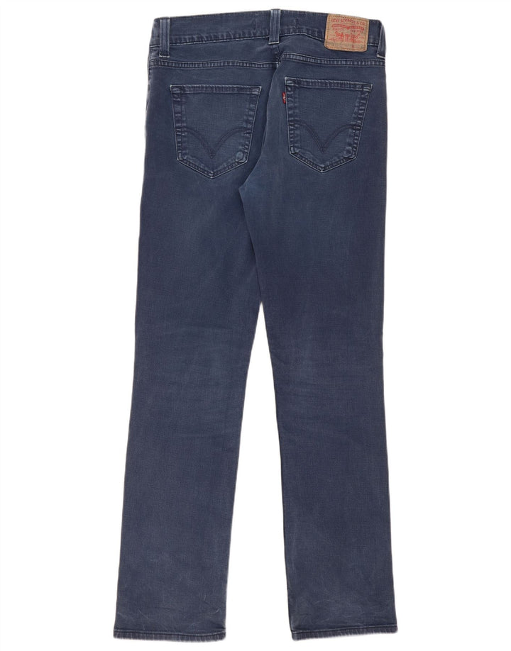 Calça jeans feminina Levi's 511 Slim W36 L34 azul marinho algodão