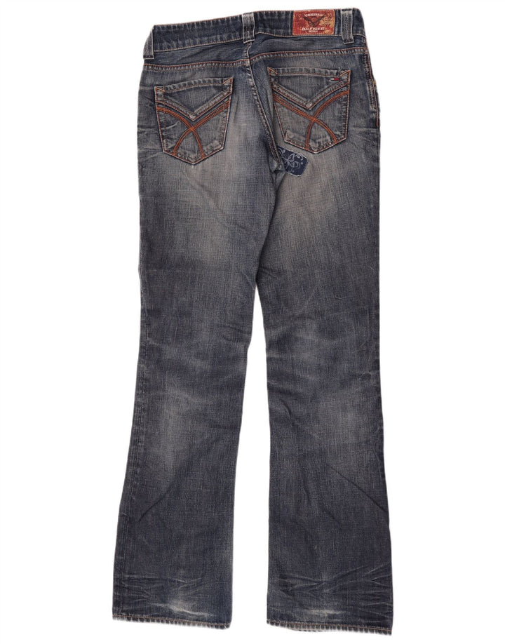 Jeans feminino Tommy Hilfiger Bootcut W28 L34 azul algodão