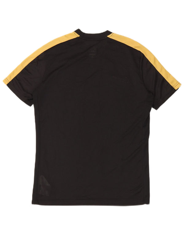 Camiseta Nike Masculina Dri Fit Slim Fit Top Grande Preto Colourblock Poliéster