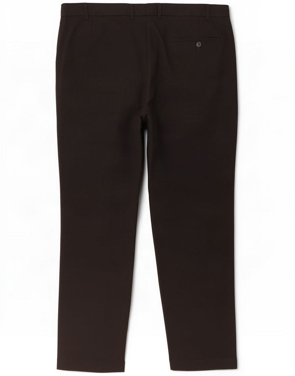 Calça masculina Marks & Spencer sob medida casual W42 L33 poliéster preto
