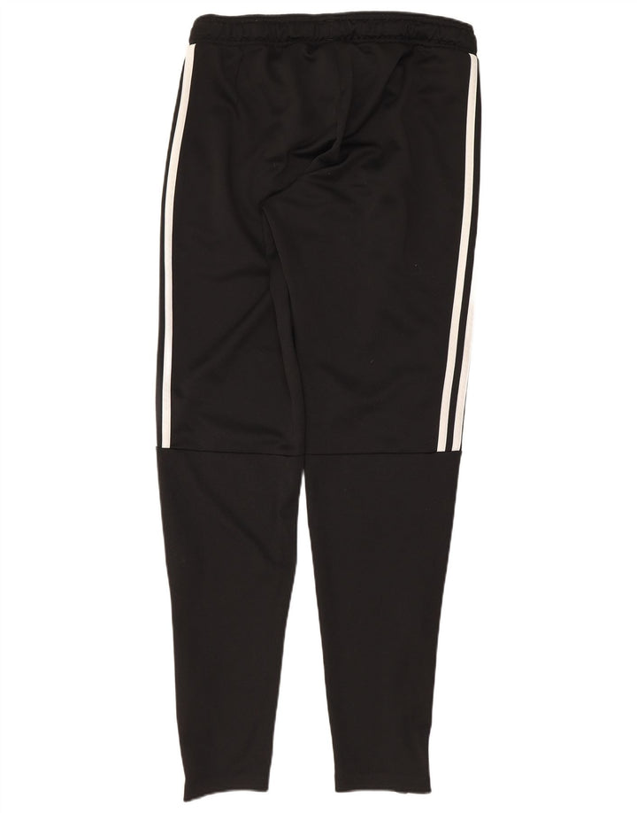 Calças de treino femininas Adidas UK 12/14 médio preto
