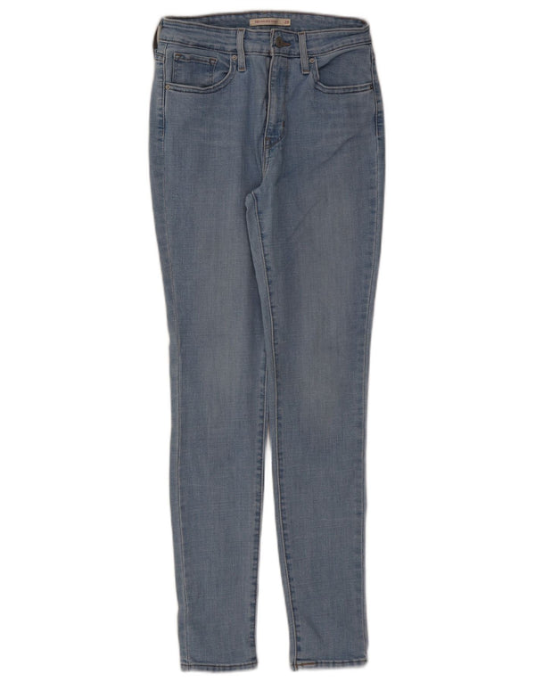 Calça jeans feminina Levi's 721 High Rise Skinny W28 L30 azul algodão