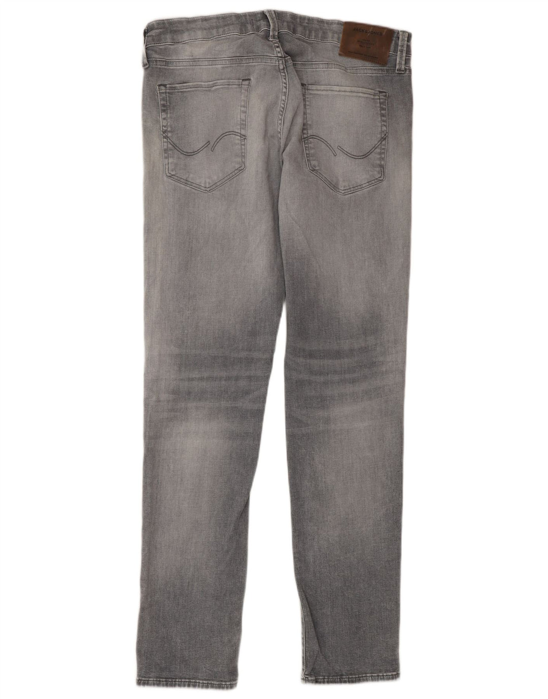 Jeans JACK & JONES masculino slim W34 L32 algodão cinza