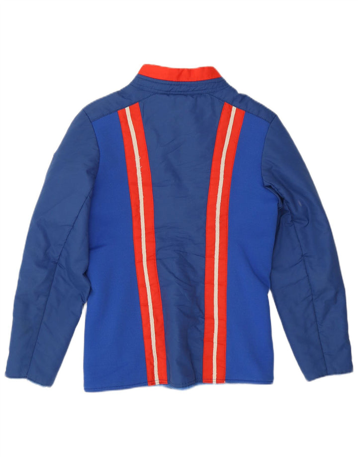Jaqueta corta-vento masculina Impidimpi UK 36 poliamida listrada azul pequena