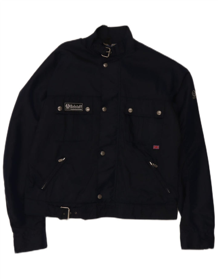 Jaqueta utilitária Belstaff Boys 13-14 anos azul marinho nylon