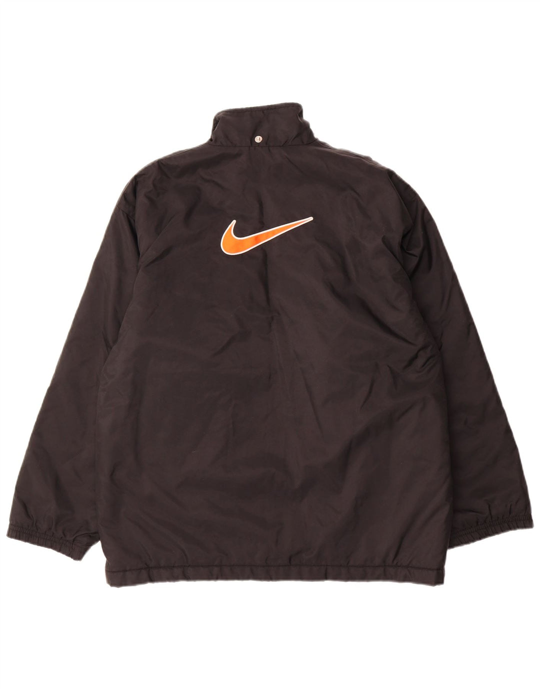 Jaqueta corta-vento Nike Boys Graphic 12-13 anos grande preto nylon