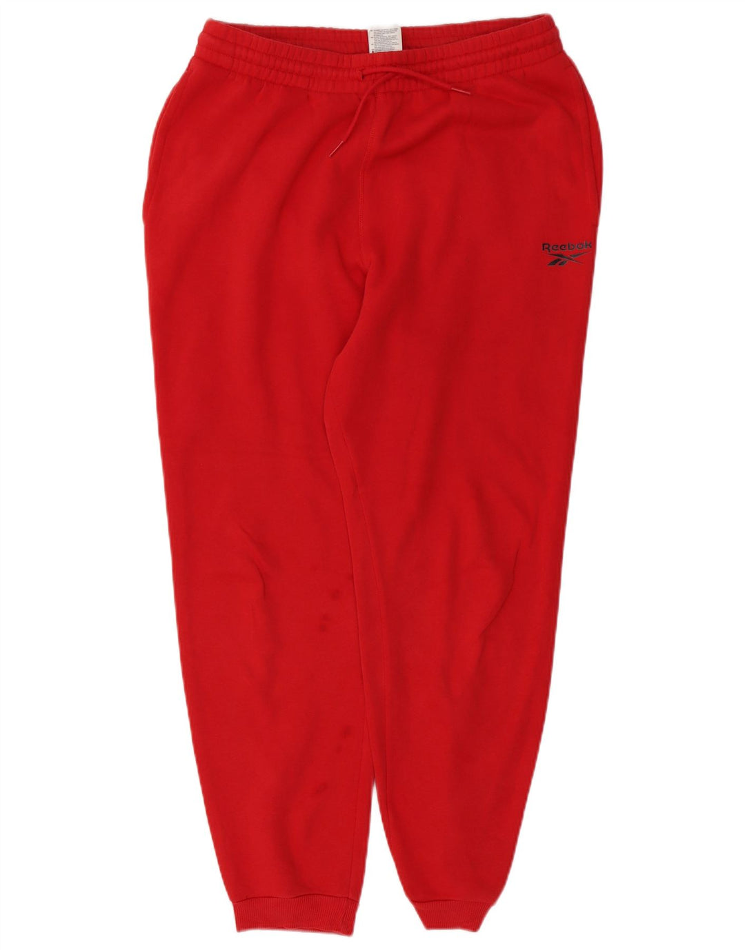 Reebok Mens Calças de treino Joggers Médio Algodão Vermelho