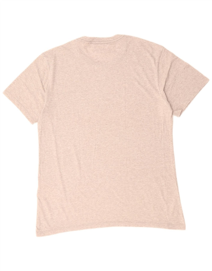 Camiseta masculina Levi's grande algodão cinza