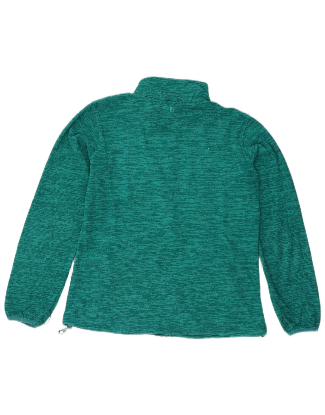 Jaqueta feminina de lã com forro Mountain Warehouse Reino Unido 10 verde pequeno manchado