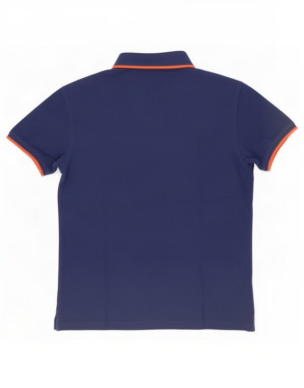 Camisa polo masculina Trussardi XL azul marinho