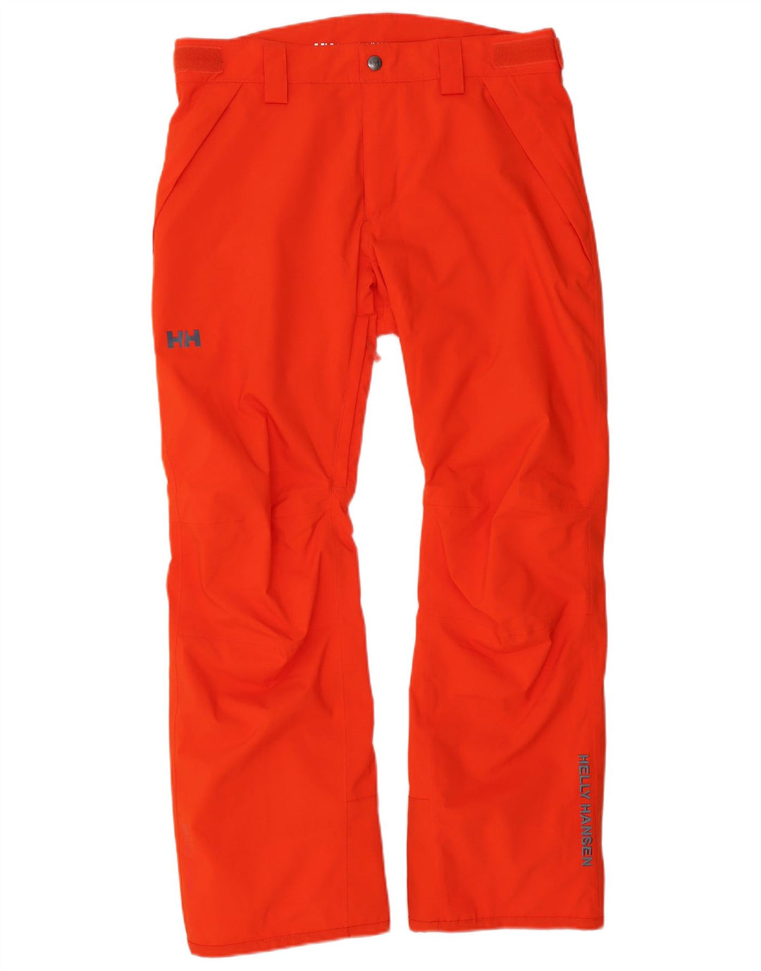 Calças de esqui masculinas Helly Hansen poliéster vermelho médio