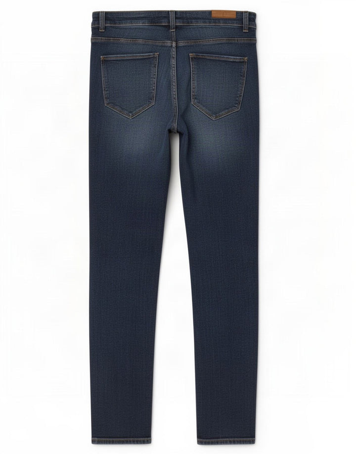 Zara Jeans Slim Feminino W28 L28 Azul Marinho