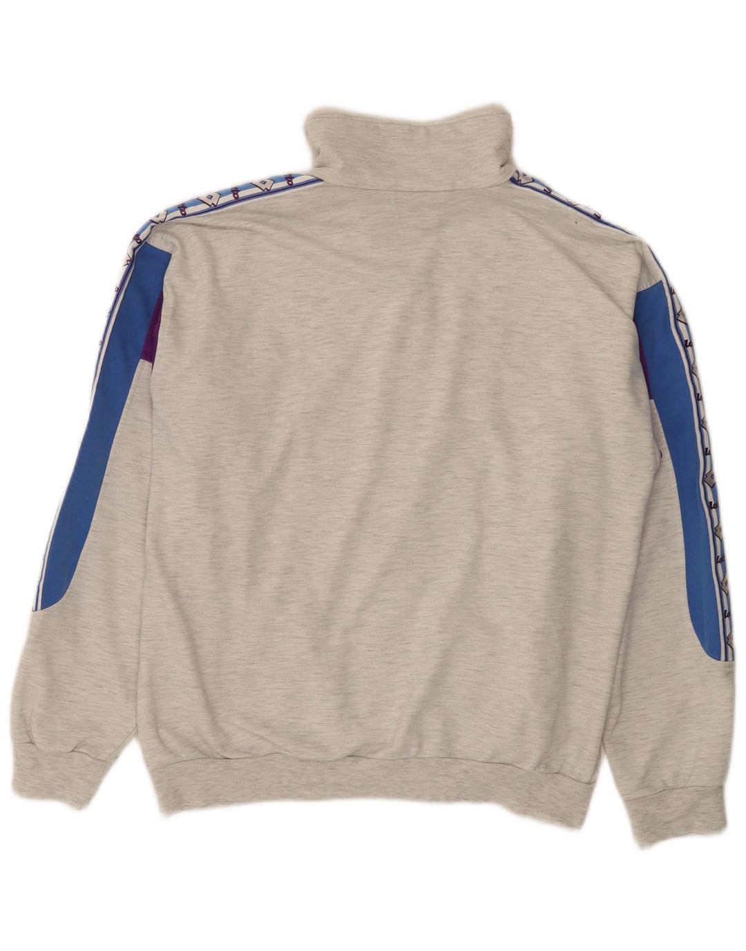 Lotto Mens Graphic Tracksuit Top Jacket Grande Bloco de cores cinza