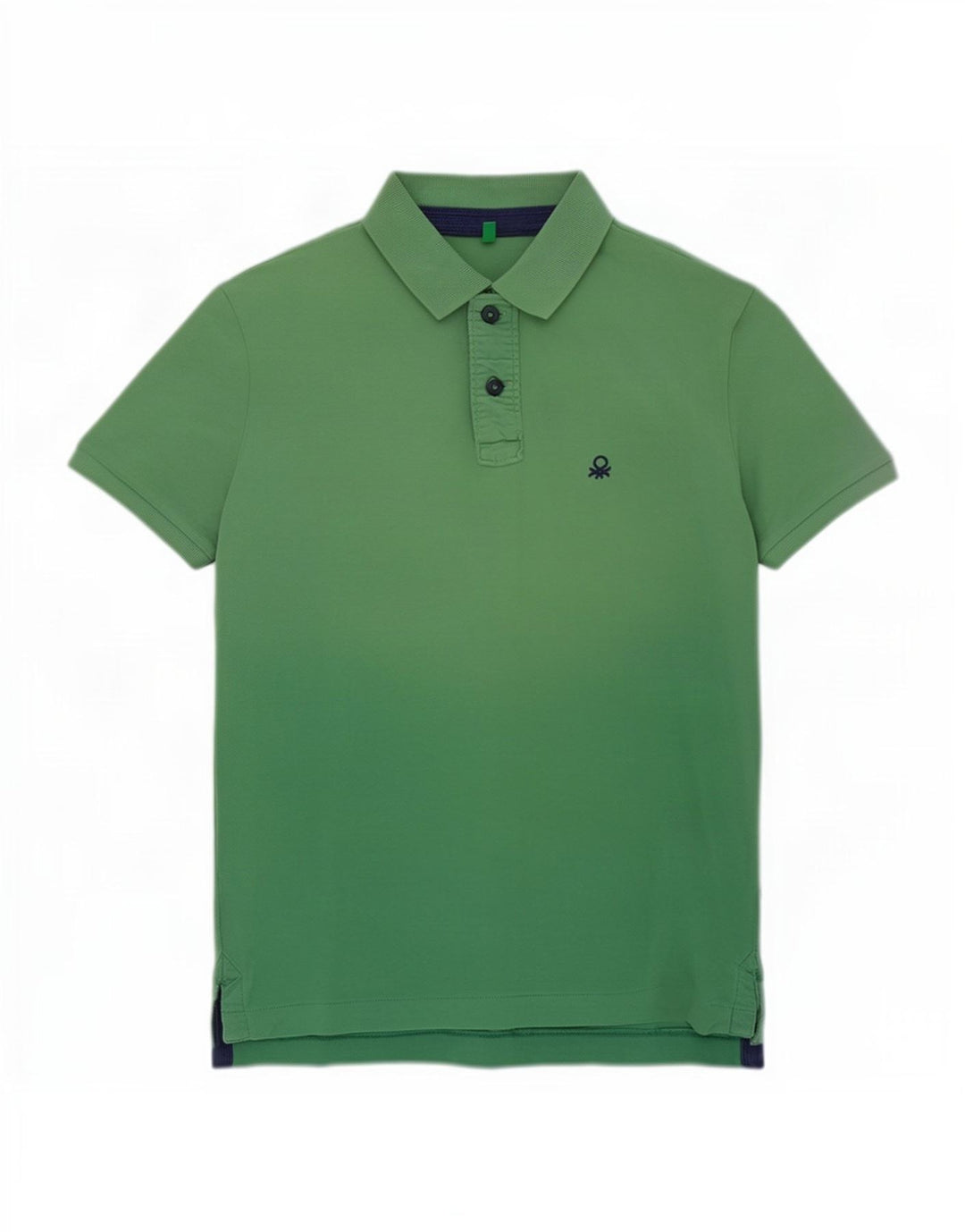 Camisa polo masculina Benetton grande verde
