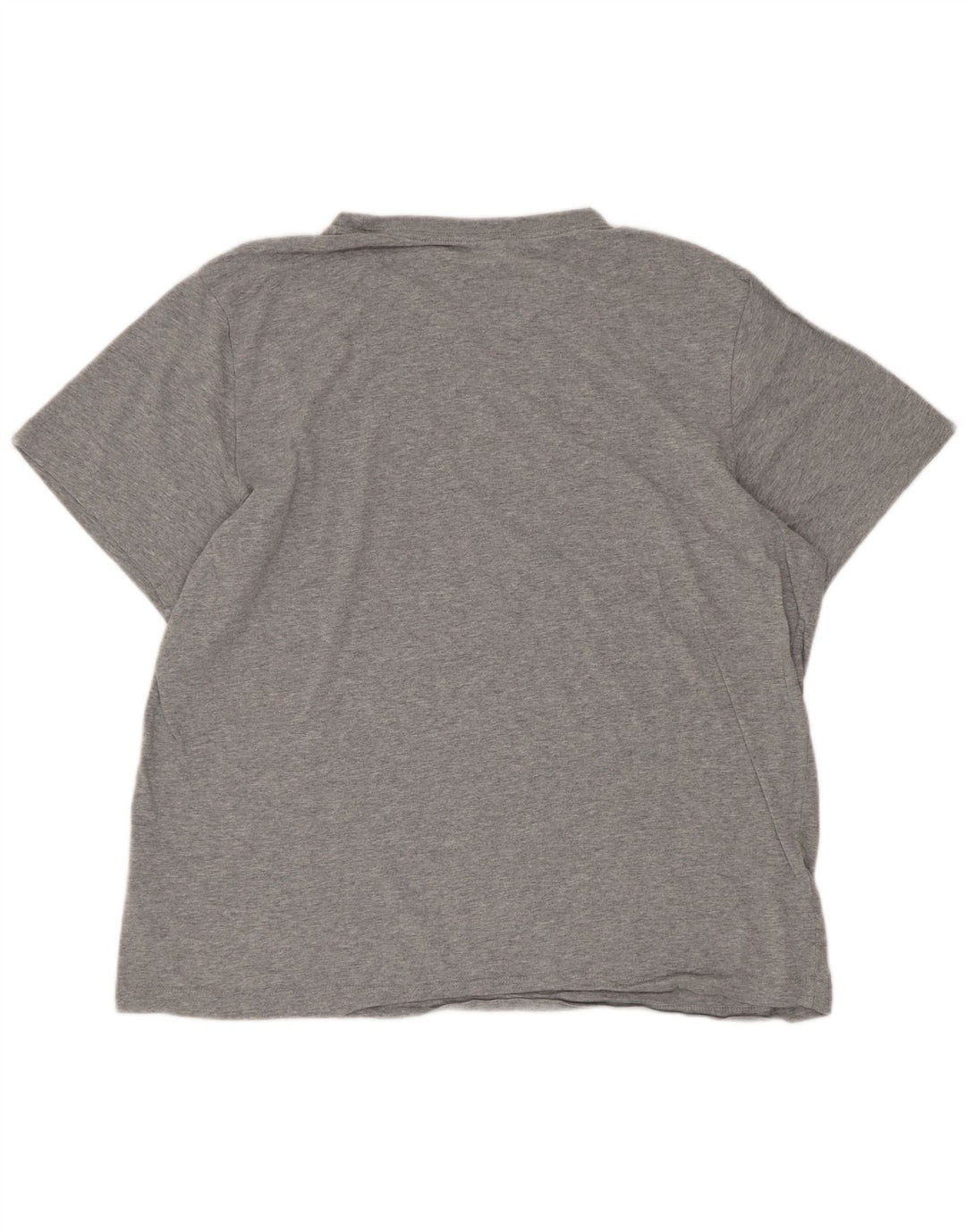 Camiseta Nike masculina regular grande algodão cinza