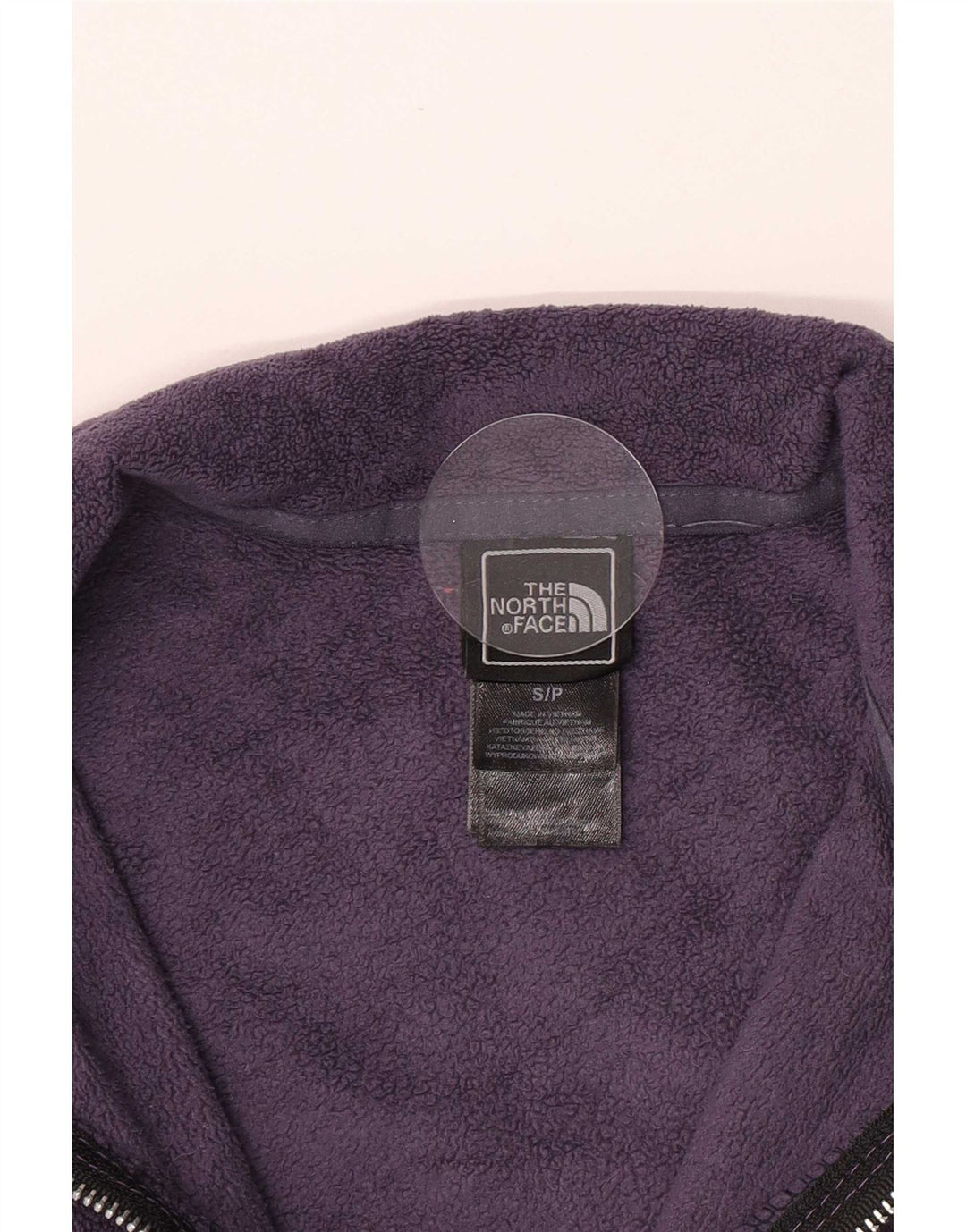 Jaqueta de lã feminina The North Face UK 10 poliéster roxo pequeno