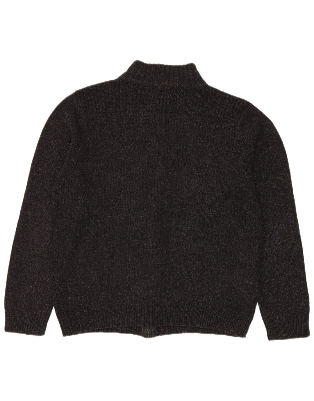 Suéter cardigã masculino Marks & Spencer regular fit grande acrílico cinza