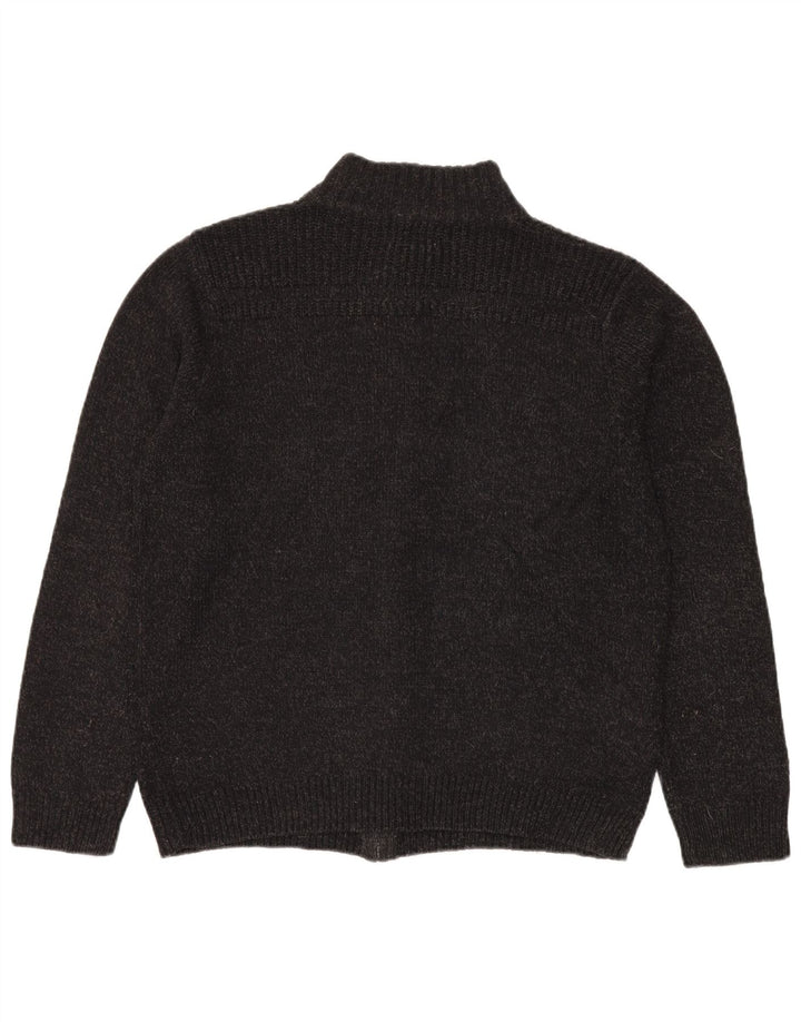 Suéter cardigã masculino Marks & Spencer regular fit grande acrílico cinza