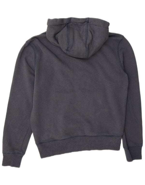 Crew Clothing Mens moletom com capuz pequeno algodão azul marinho