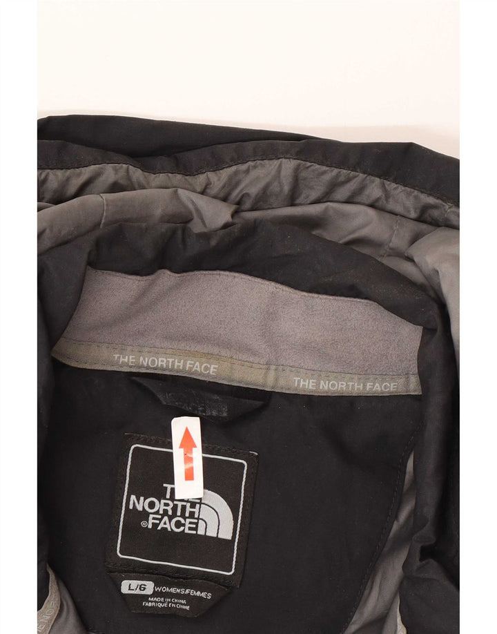 Jaqueta impermeável com capuz feminina The North Face UK 16 grande preta