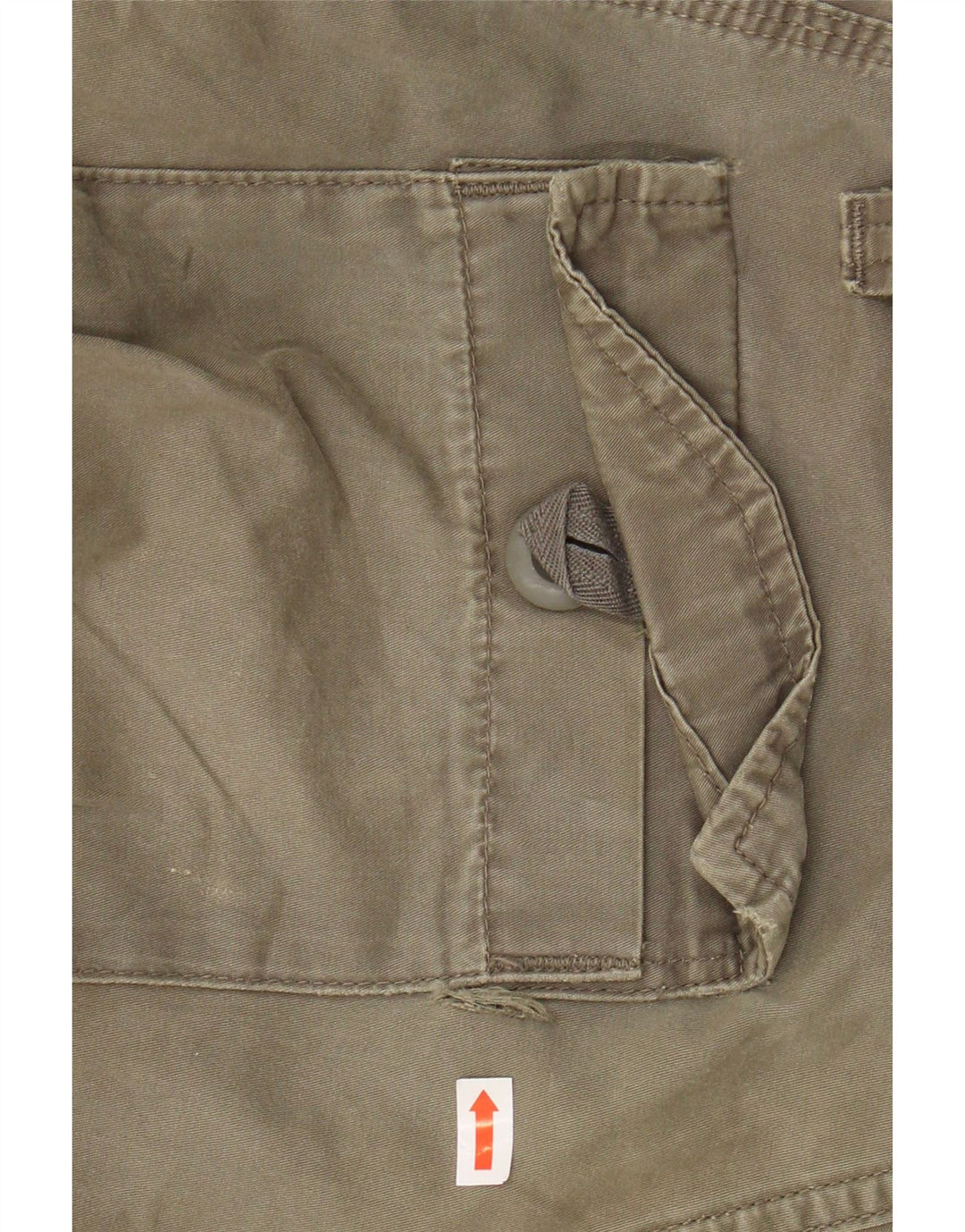 Shorts cargo masculino CARHARTT W30 algodão cáqui médio