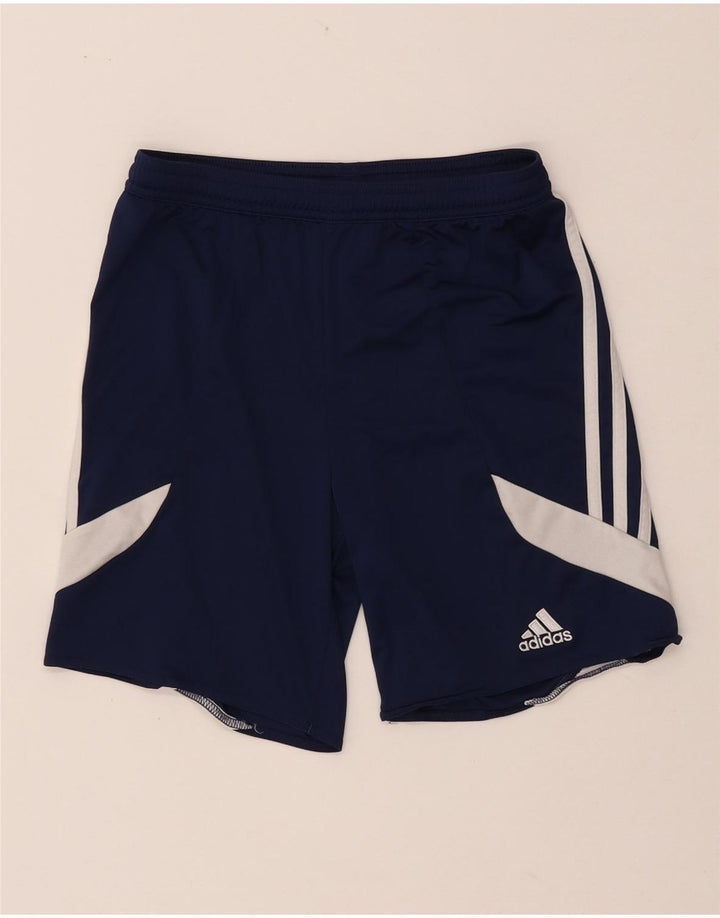 Shorts esportivos masculinos ADIDAS 9-10 anos grandes azul marinho