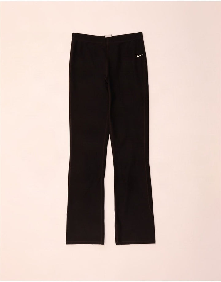 Calça de treino feminina Nike UK 10/12 médio preto poliéster