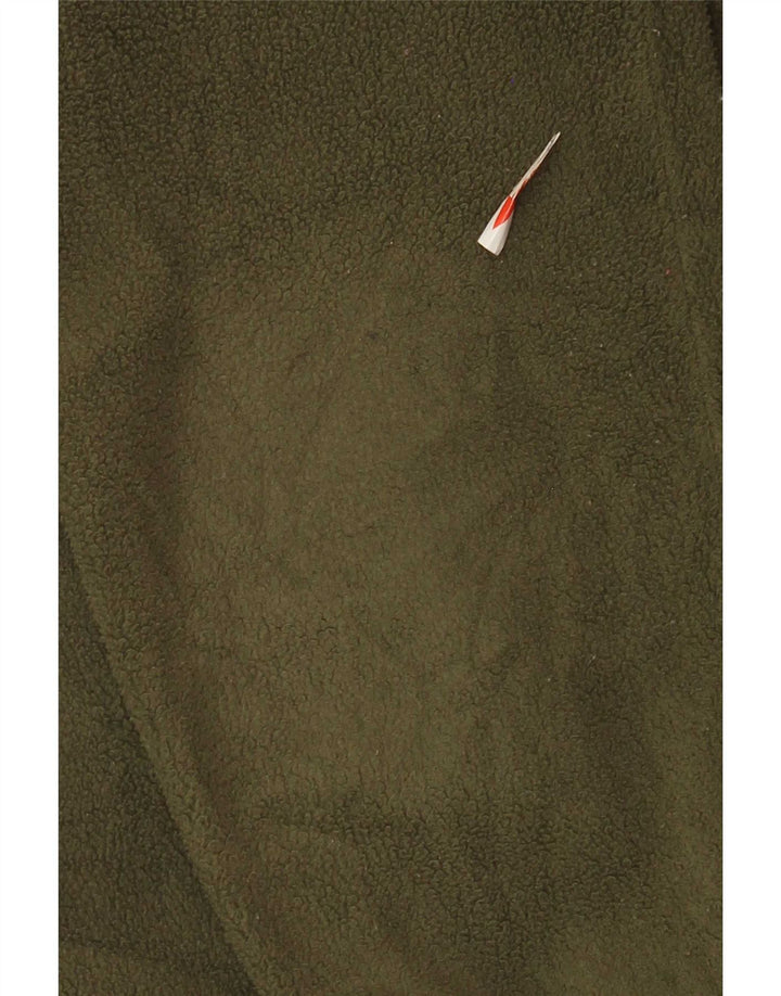 Jaqueta masculina de lã Champion UK 36 poliéster colorblock verde pequeno