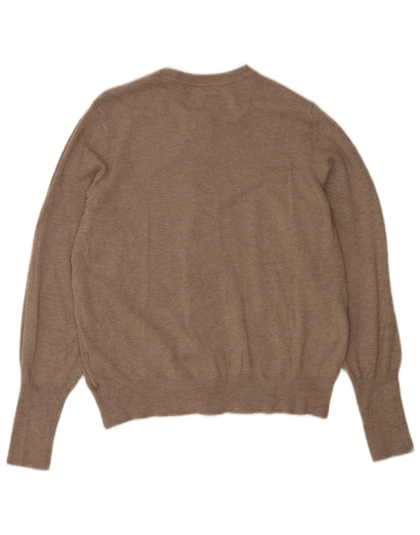 Suéter cardigã feminino Marks & Spencer Reino Unido 14 Viscose cinza médio