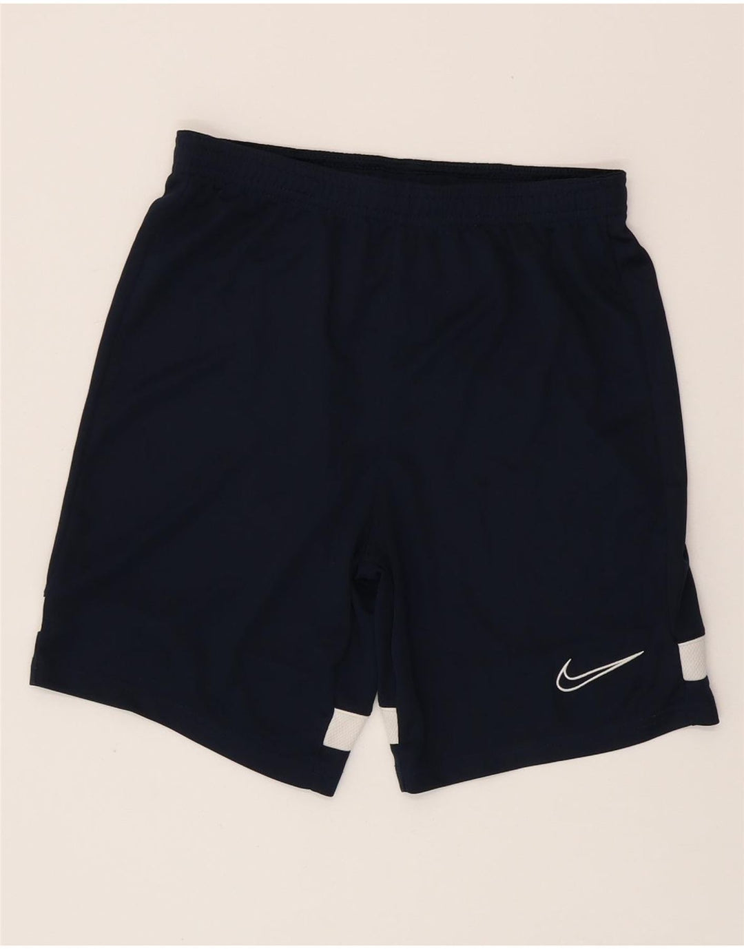 NIKE Boys Dri Fit Sport Shorts 12-13 anos grande azul marinho colorblock