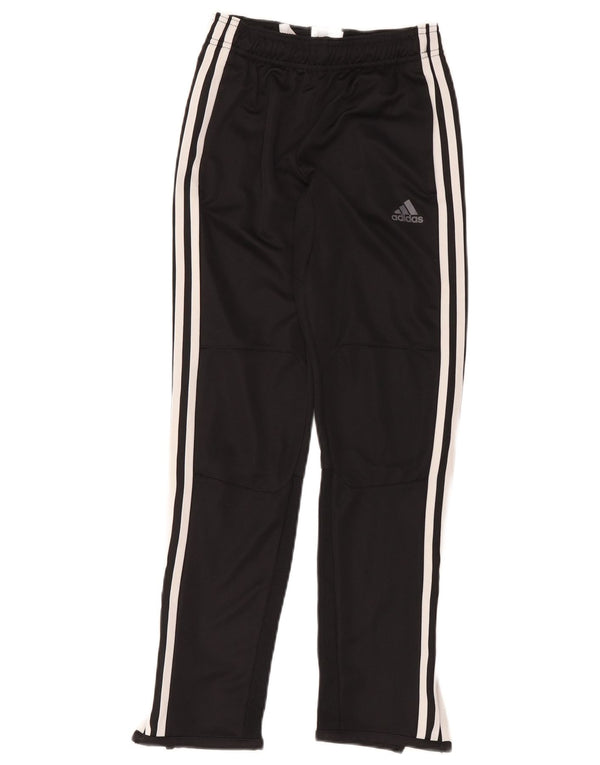 Calças de treino Adidas Boys Climalite 11-12 anos preto poliéster