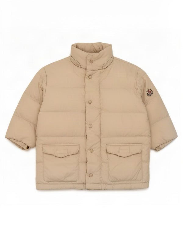 Moncler Jaqueta acolchoada para bebês meninas 18-24 meses nylon bege