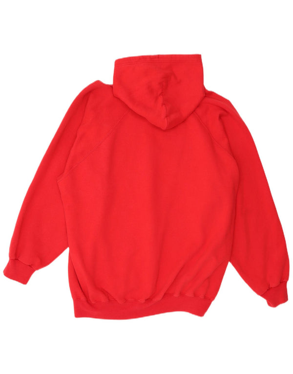 Jumper com capuz gráfico masculino Champion 2XL algodão vermelho