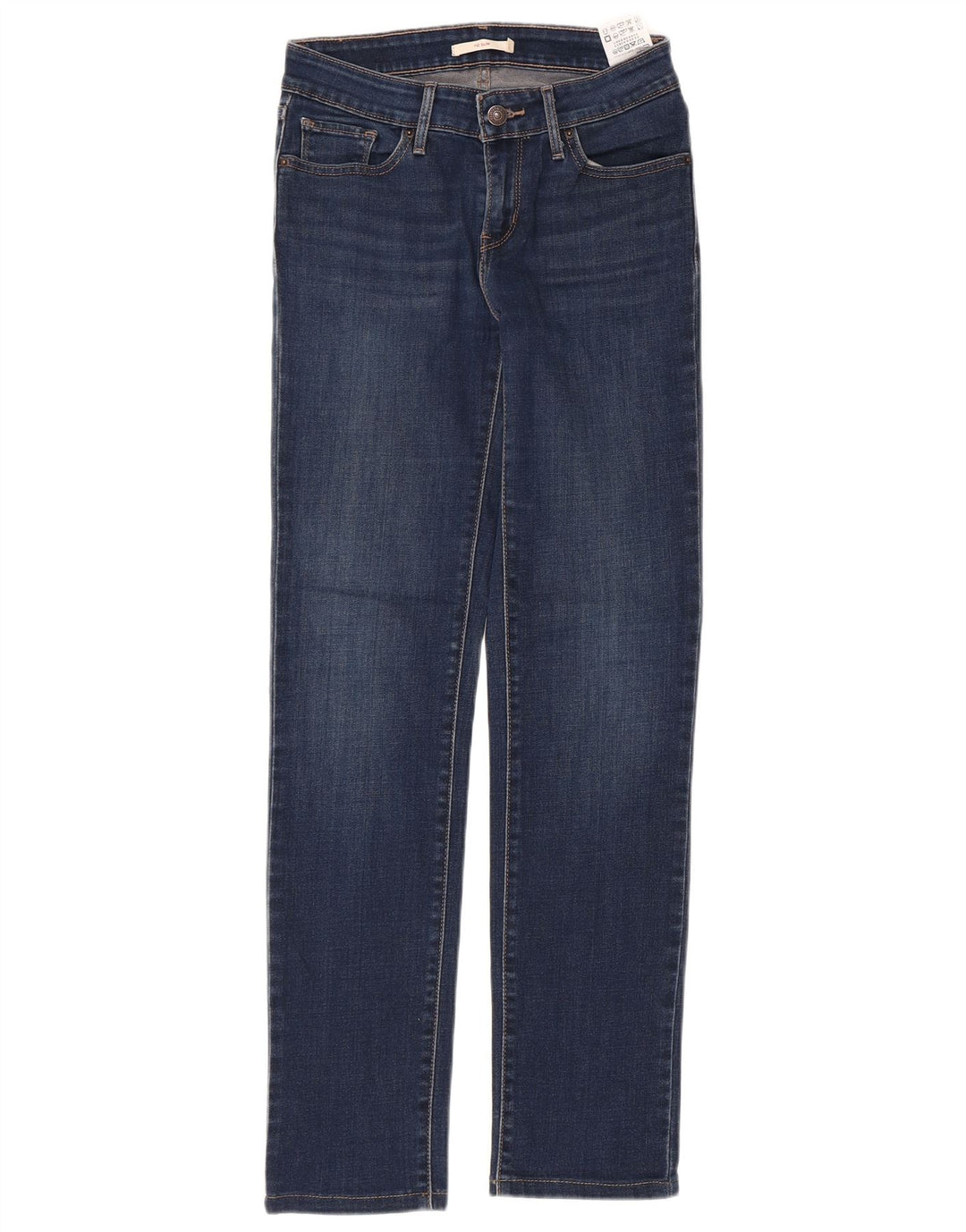 Calça jeans feminina Levi's 712 Slim W26 L29 azul algodão