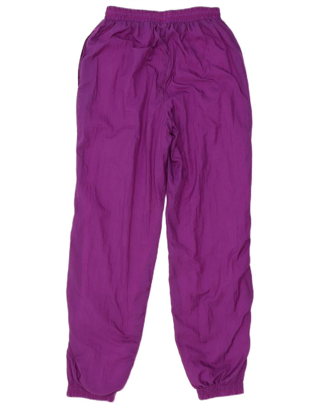 Fato de treino feminino vintage UK 12 médio roxo colorblock poliamida