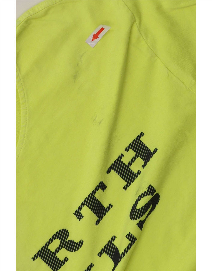 Camiseta masculina North Sails com estampa gráfica de algodão verde médio