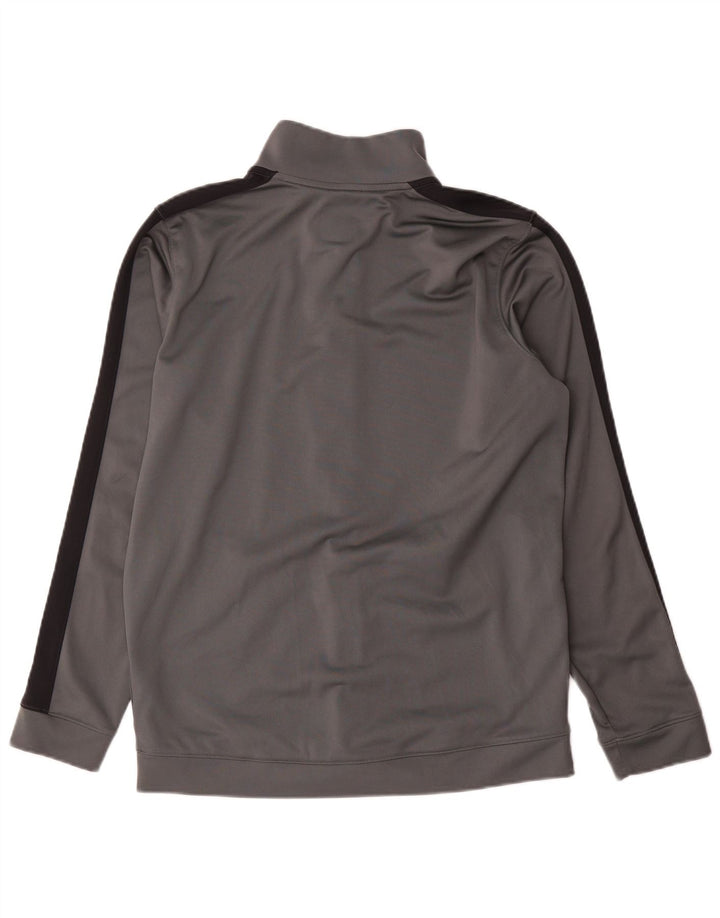 Jaqueta masculina Under Armour Tracksuit Top cinza médio bloco colorido
