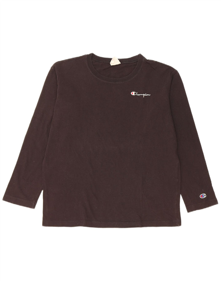Campeão Mens Top Manga Longa XS Preto