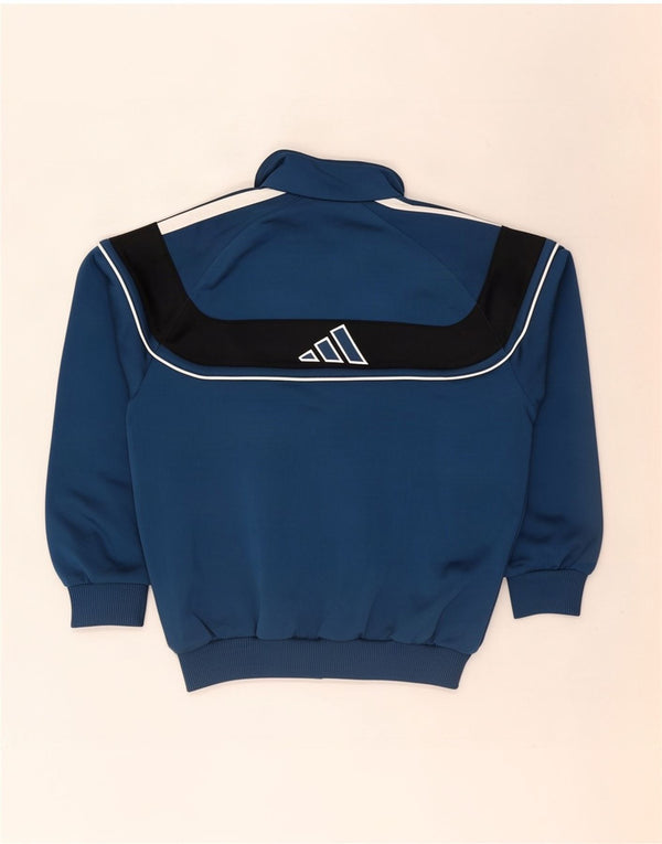 Jaqueta Adidas Boys Graphic Tracksuit Top 9-10 Anos Azul Marinho Colorblock