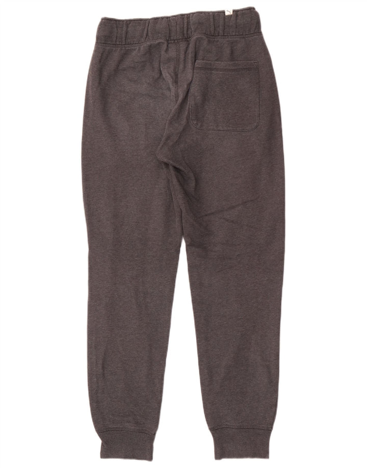 Calça de treino masculina Puma Graphic Joggers cinza pequeno