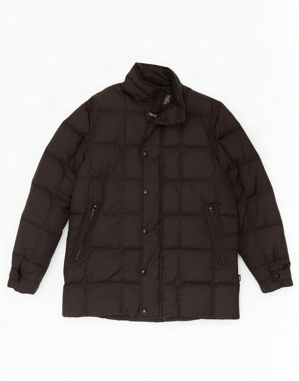 Jaqueta acolchoada masculina Marina Yachting IT 48 poliéster preto médio