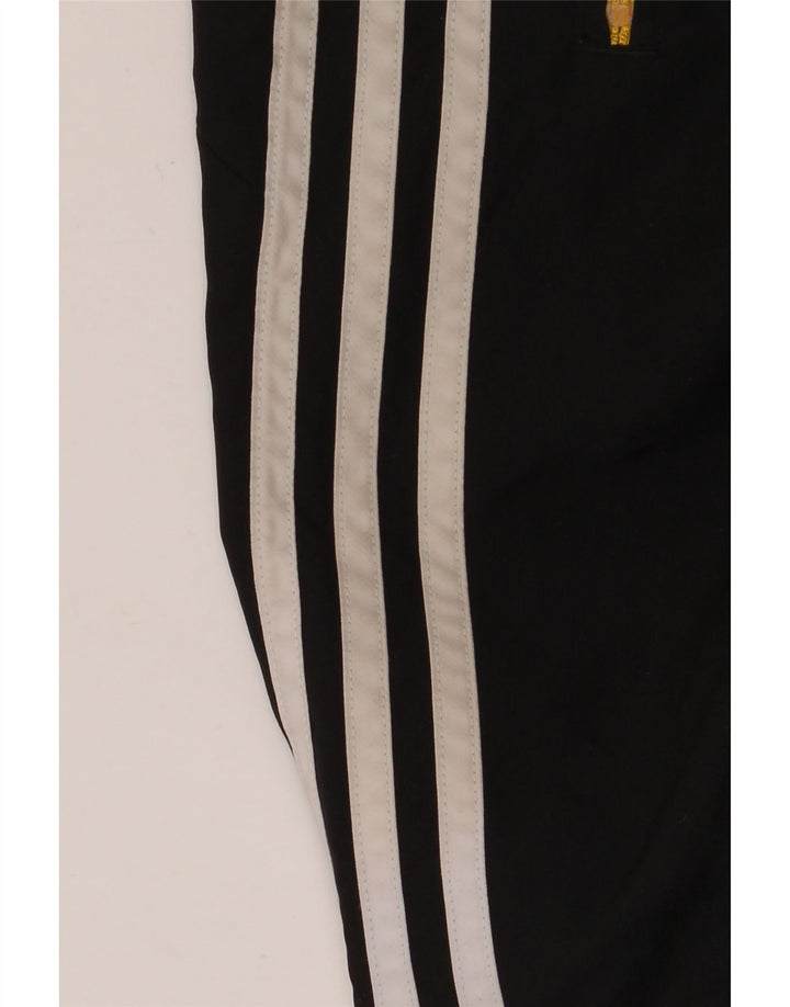 Adidas meninos calças de treino joggers 13-14 anos preto poliéster