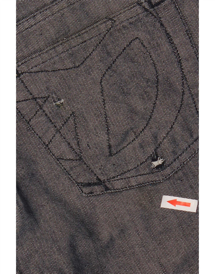 Jeans retos femininos Moschino W30 L30 cinza