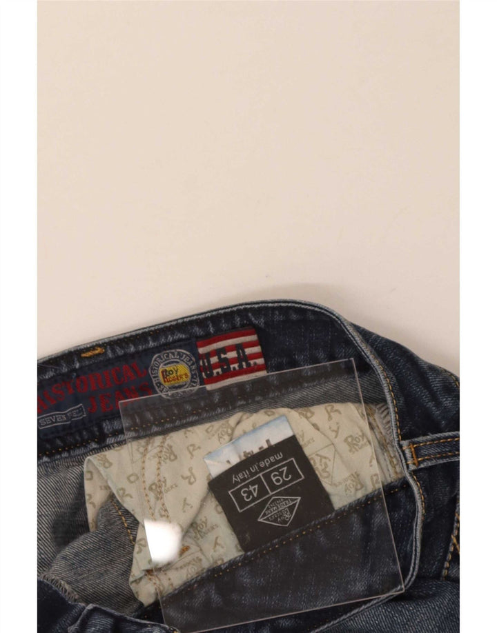 Calça jeans feminina Roy Rogers W29 L27 azul algodão