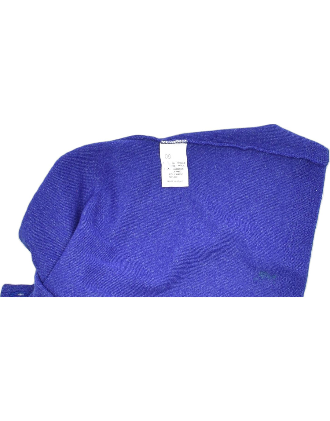 RENATO BALESTRA Womens Cardigan Sweater IT 50 XL Blue Wool | Vintage | Thrift | Second-Hand | Used Clothing | Messina Hembry 