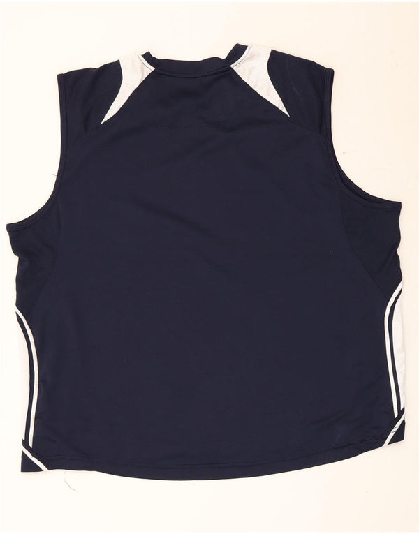 Colete Starter Masculino Top XL Azul Marinho Colorblock Poliéster
